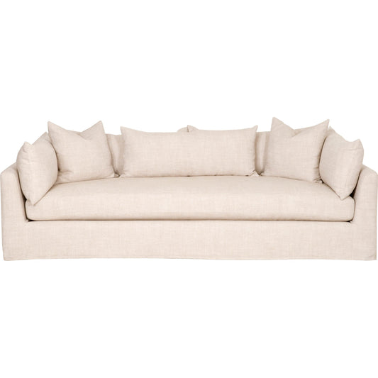 Haven Lounge Slipcover Sofa by Essentials For Living in bisque fabric, espresso. Made from unique in a modern style.