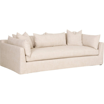 Haven Lounge Slipcover Sofa by Essentials For Living in bisque fabric, espresso. Made from unique in a modern style.