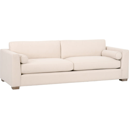 Hayden Taper Arm Sofa by Essentials For Living in natural gray, livesmart broderick-natural. Made from oak in a modern style.