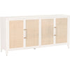 Matte White, Natural, Brushed Brass