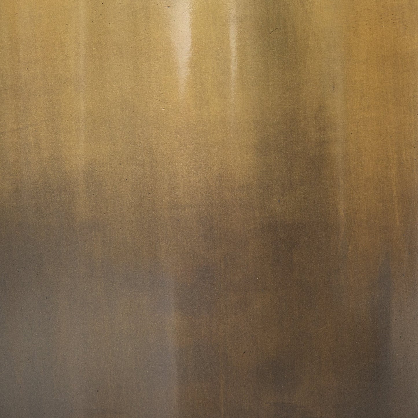 002 SR-368913 | Closeup | Cameron Ombre End Table by Four Hands in ombre antique brass. Made from iron in a eclectic & global style.