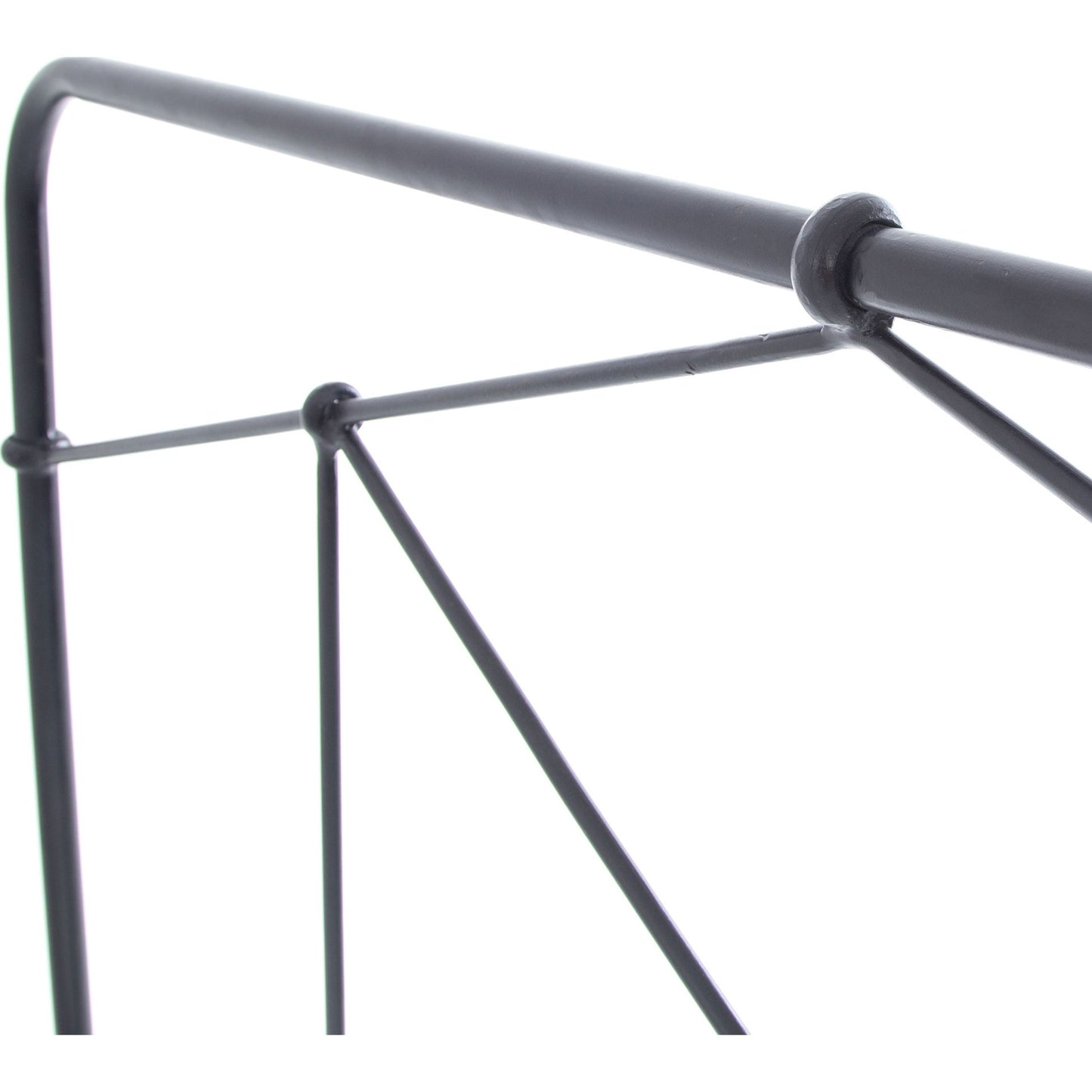 010 S-279226,S-279227 | Closeup | Casey Bed by Four Hands in sanblasted vintage black. Made from iron in a cottage & farmhouse style.