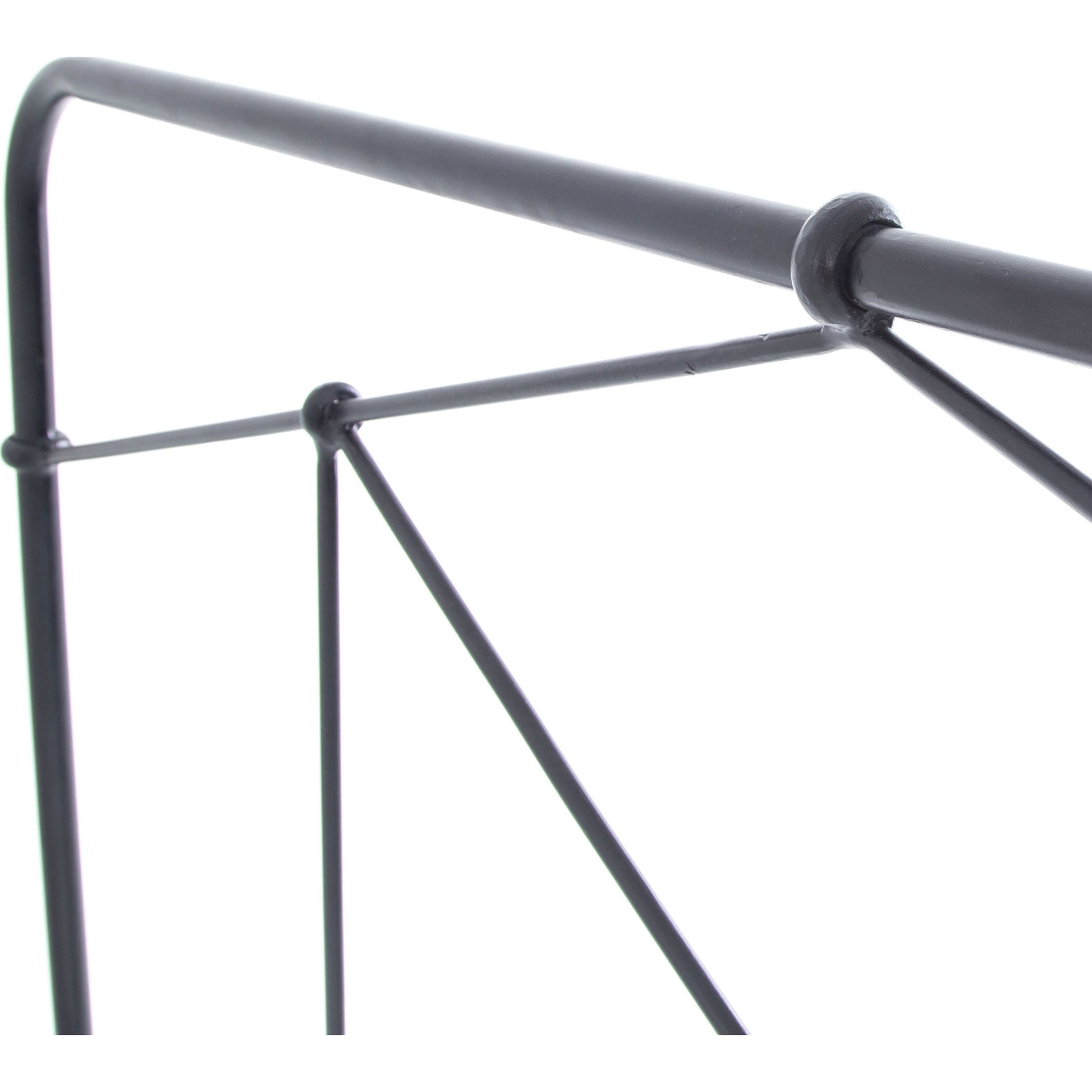 Casey Bed by Four Hands in sanblasted vintage black. Made from iron in a cottage & farmhouse style.