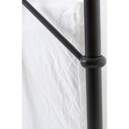 Casey Bed by Four Hands in sanblasted vintage black. Made from iron in a cottage & farmhouse style.