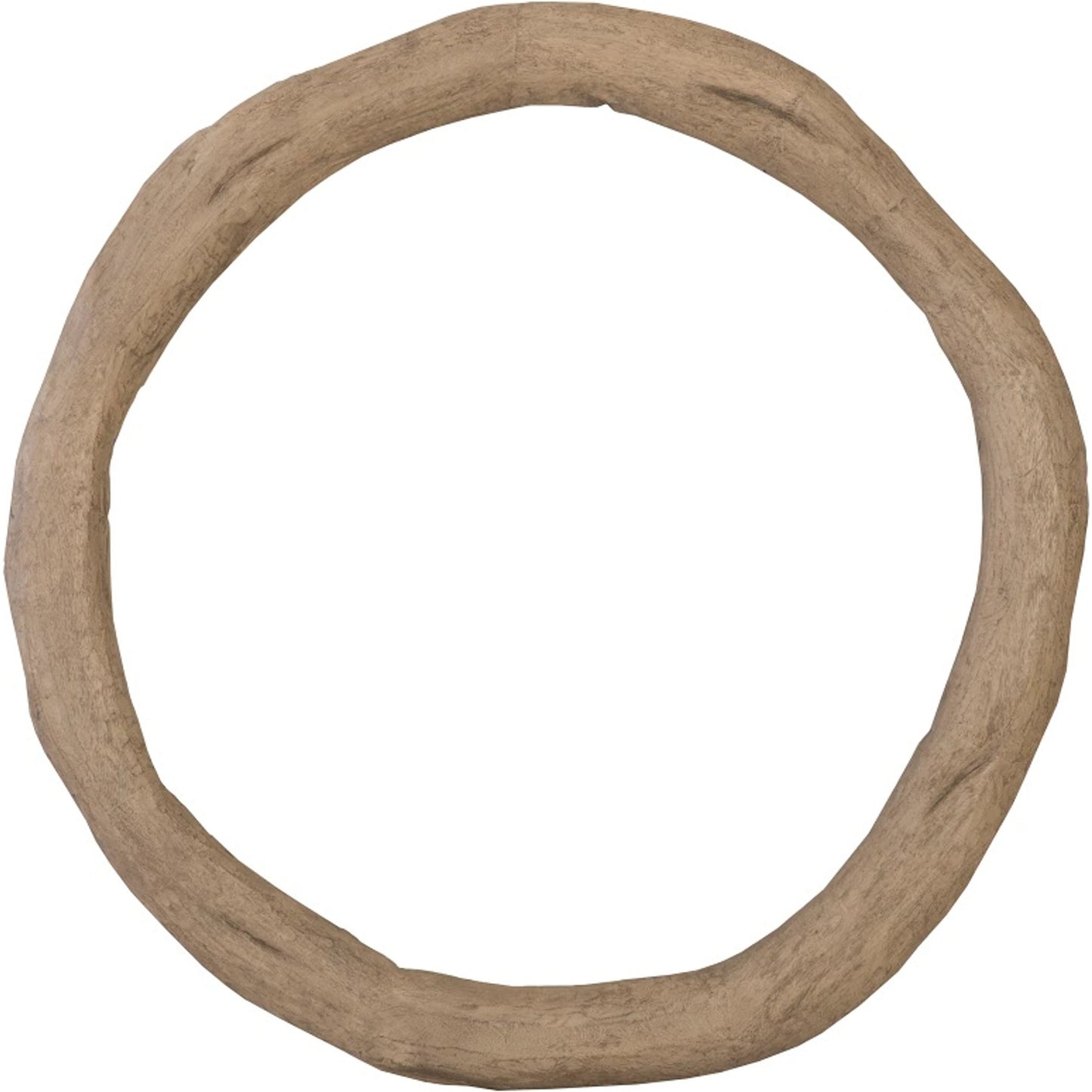 001 SI-1944813 | Primary Silo | Circle on the Wall by Phillips Collection in brown. Made from wood, teak in a modern style.
