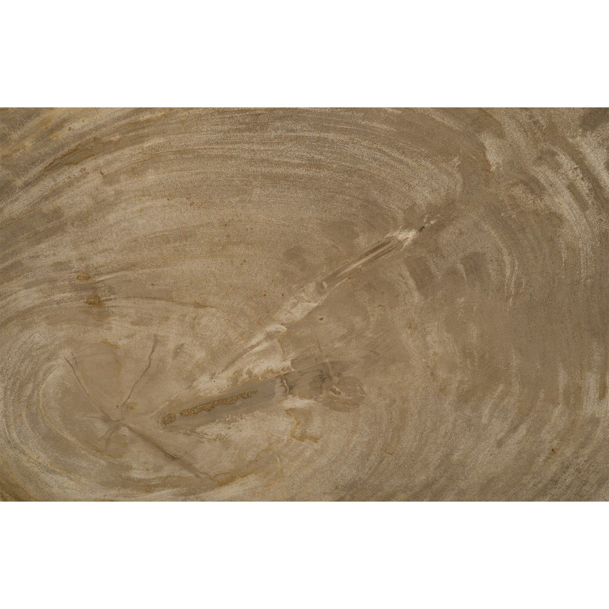 Petrified Wood Tray by Phillips Collection in brown, silver. Made from petrified wood in a modern style.