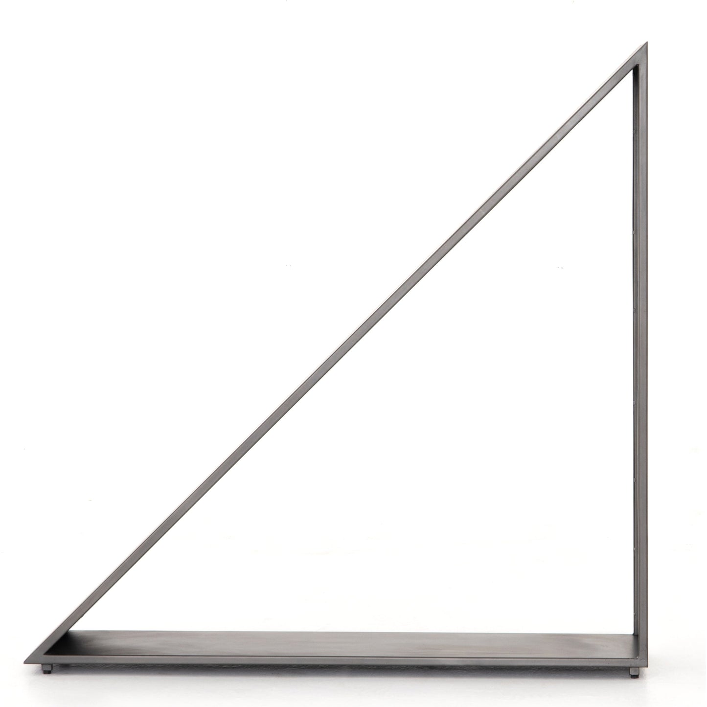 005 SR-809949 | Additional Silo | Nero Firewood Storage by Four Hands in coated gunmetal. Made from iron in a modern style.