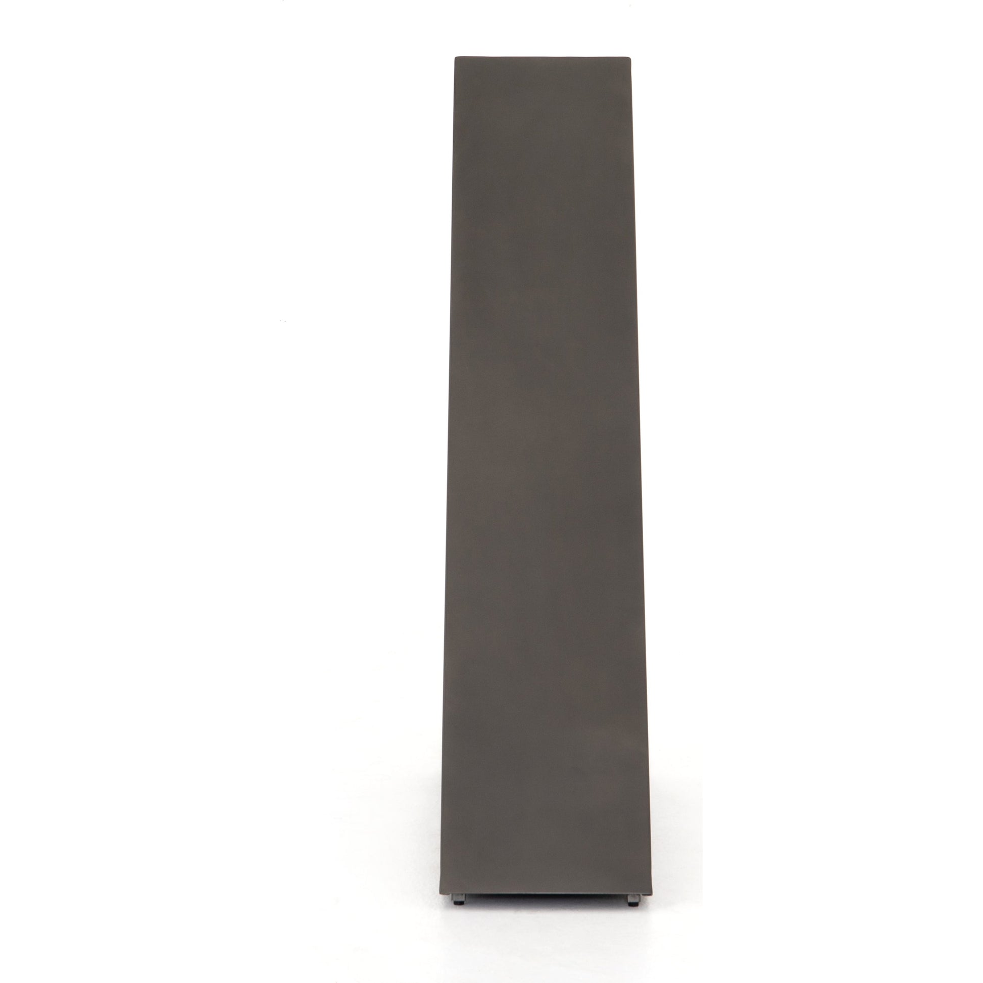 Nero Firewood Storage by Four Hands in coated gunmetal. Made from iron in a modern style.