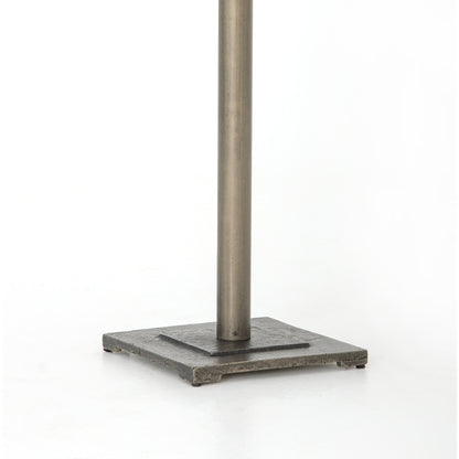 Fannin Counter Table by Four Hands in aged brass. Made from iron in a modern style.