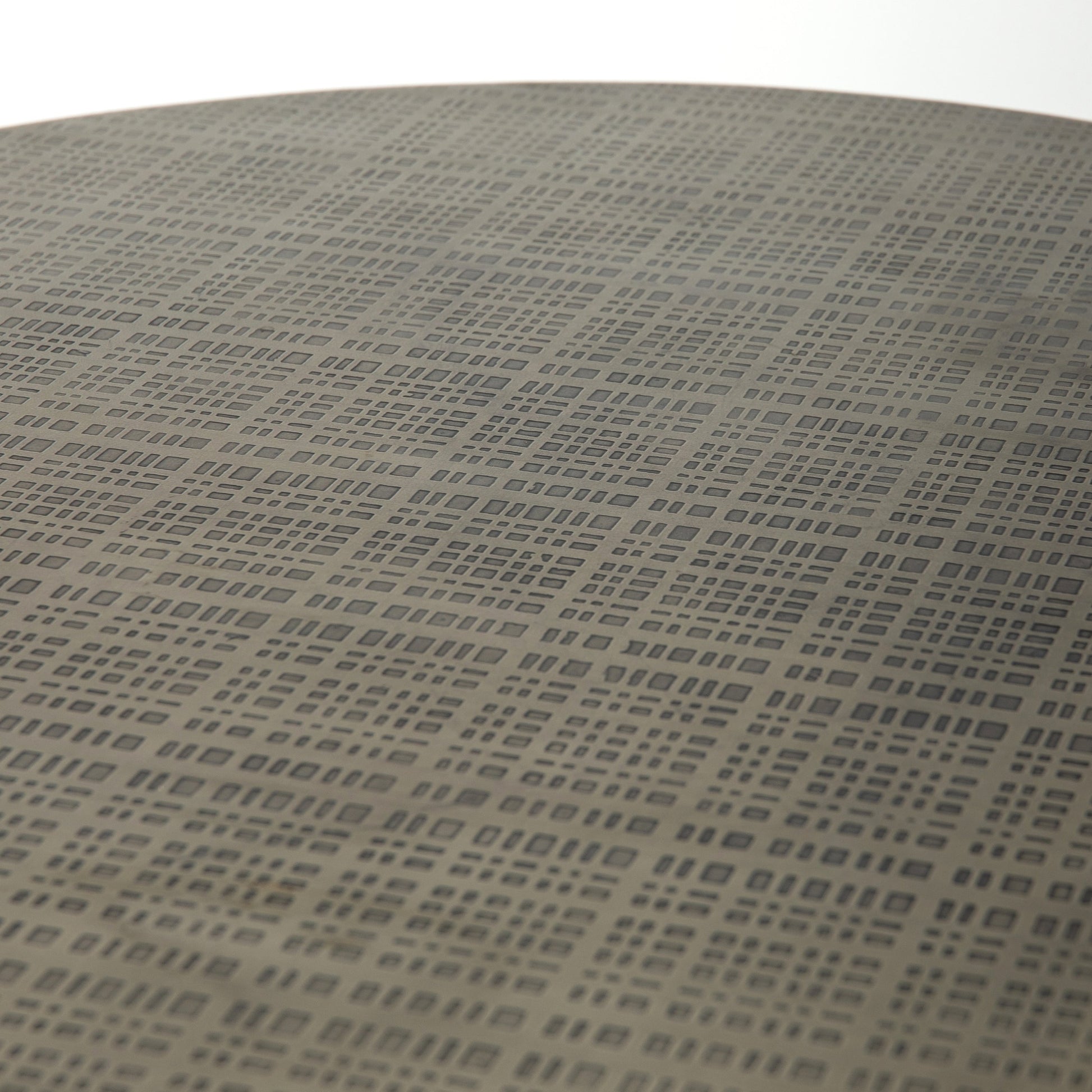 Fannin Counter Table by Four Hands in aged brass. Made from iron in a modern style.