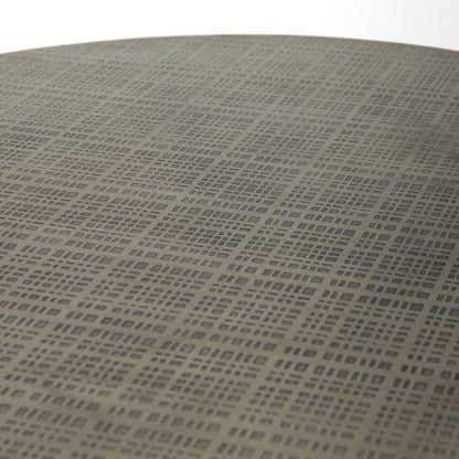 Fannin Counter Table by Four Hands in aged brass. Made from iron in a modern style.