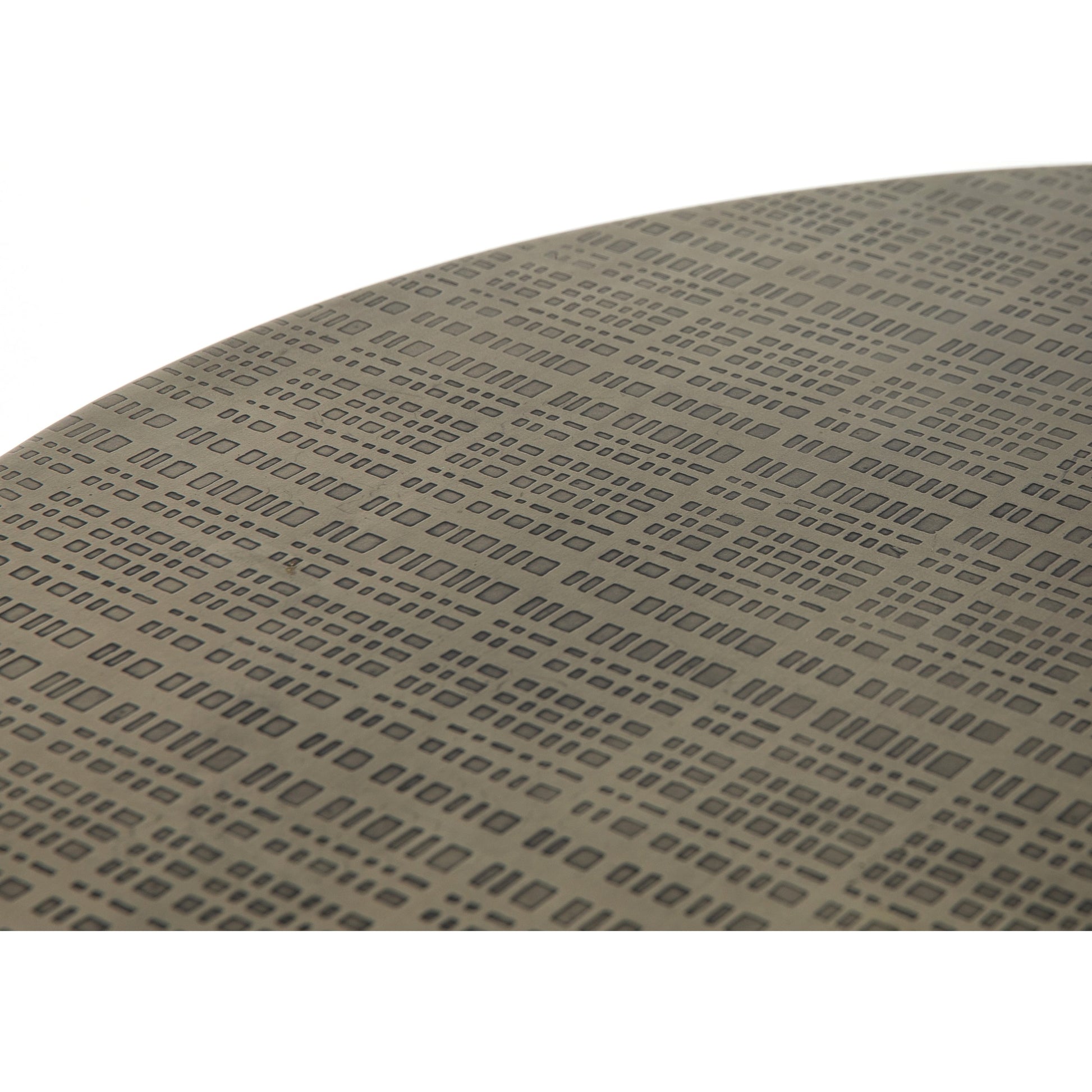 Fannin Counter Table by Four Hands in aged brass. Made from iron in a modern style.