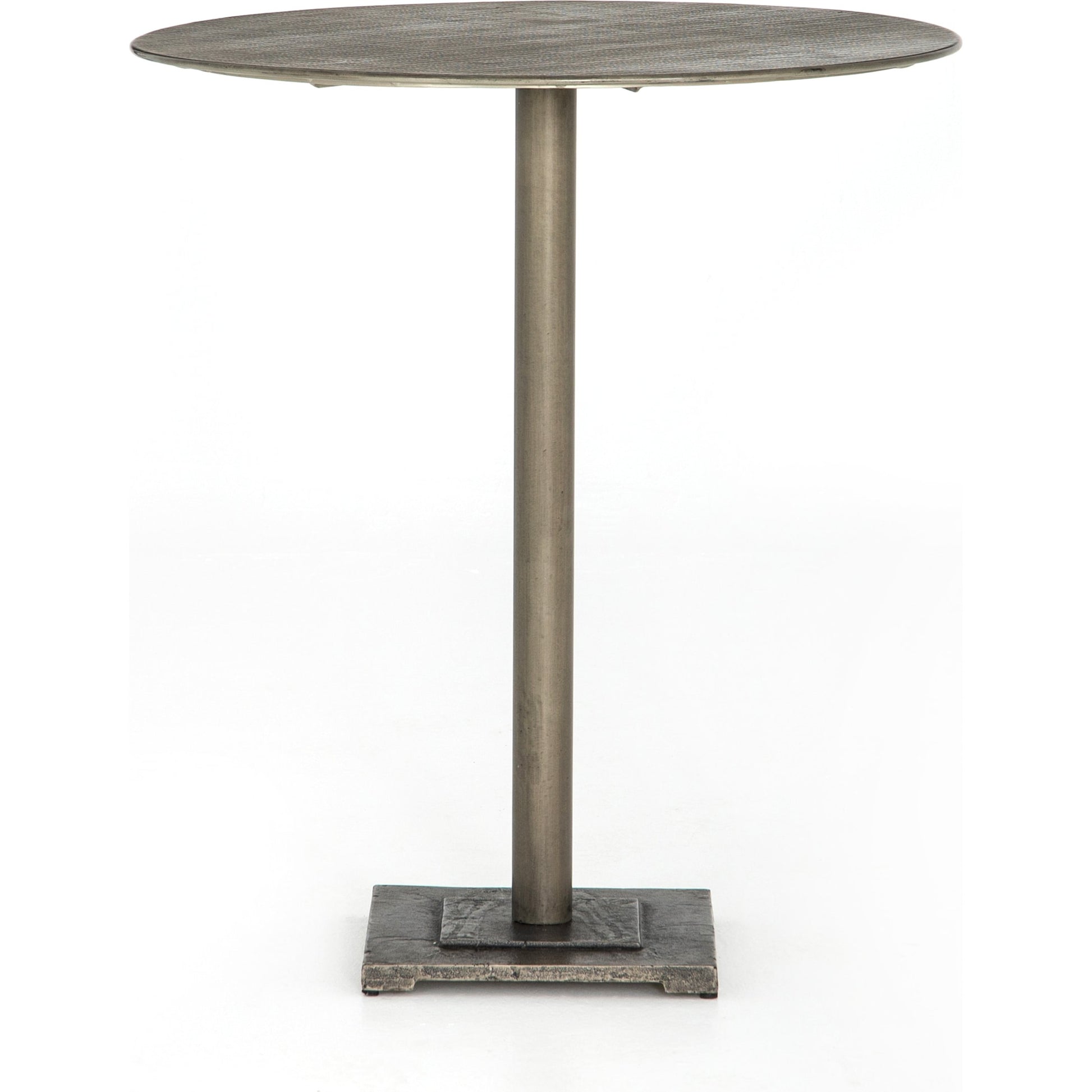 Fannin Counter Table by Four Hands in aged brass. Made from iron in a modern style.