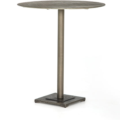 Fannin Counter Table by Four Hands in aged brass. Made from iron in a modern style.