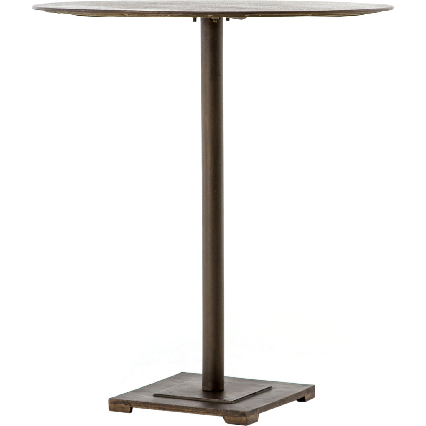 002 S-279307 | Additional Silo | Fannin Counter Table by Four Hands in aged brass. Made from iron in a modern style.