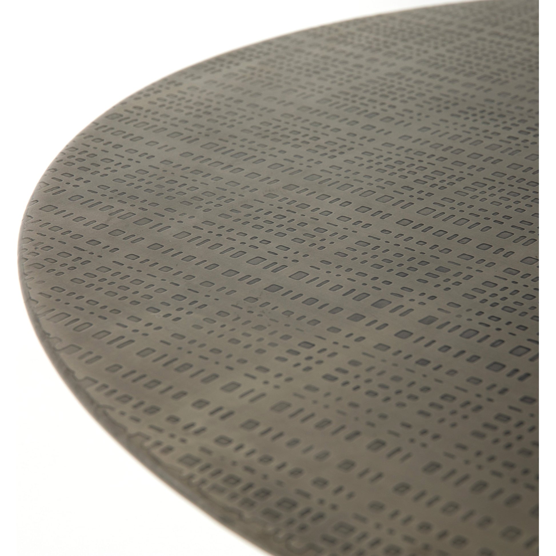 Fannin Bar Table by Four Hands in aged brass. Made from iron in a modern style.