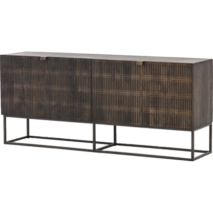 Kelby Sideboard by Four Hands. Made from solid mango, iron in a modern style.