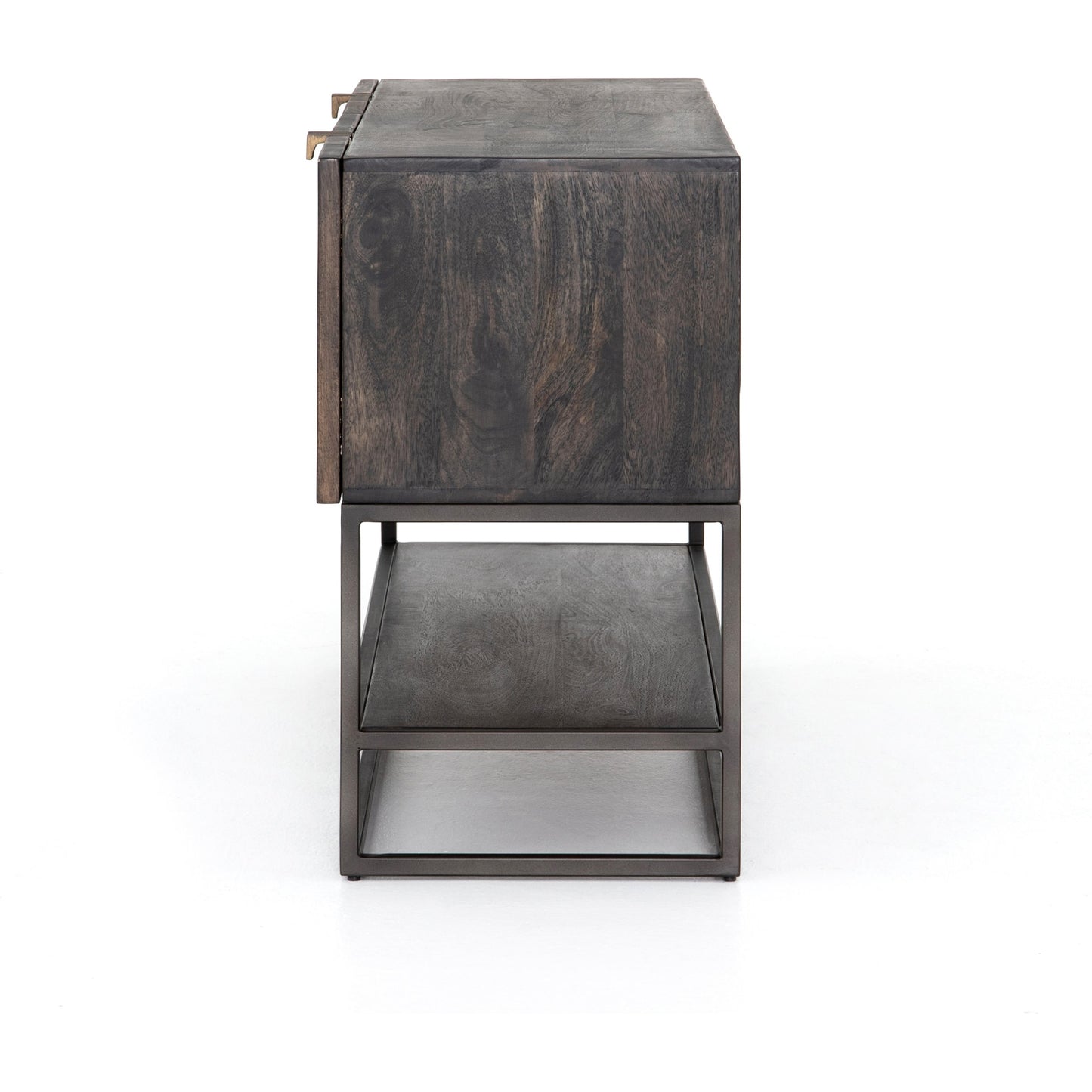 012 SR-809914 | Additional Silo | Kelby Small Media Cabinet by Four Hands. Made from solid mango, iron in a modern style.