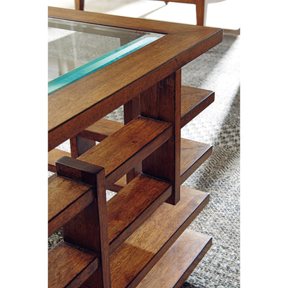 Nobu Square Cocktail Table by Tommy Bahama Home. Made from unique in a modern style.