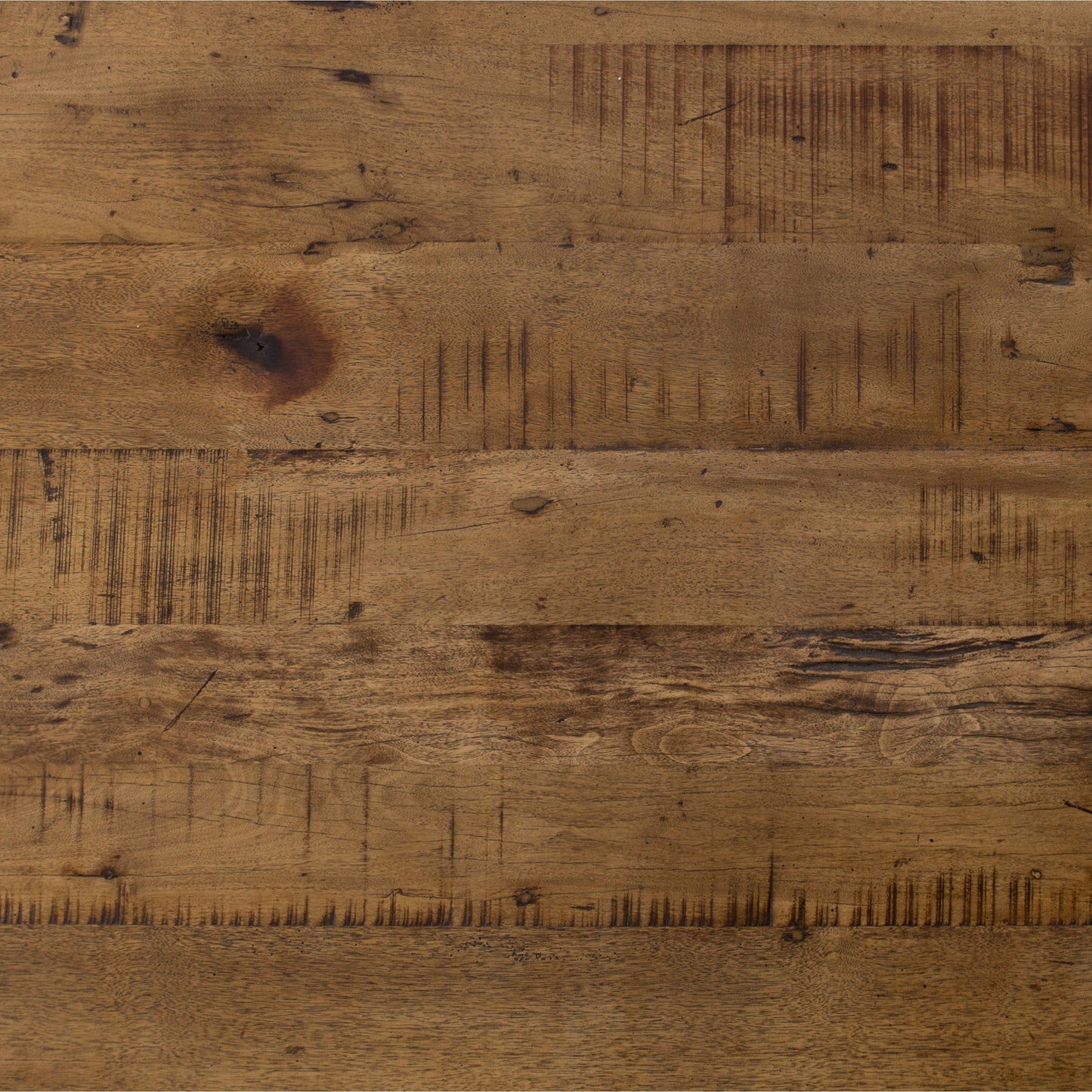 007 S-258312 | Closeup | Drake Coffee Table by Four Hands in reclaimed fruitwood. Made from solid mixed reclaimed wood, solid mango, solid acacia in a cottage & farmhouse style.