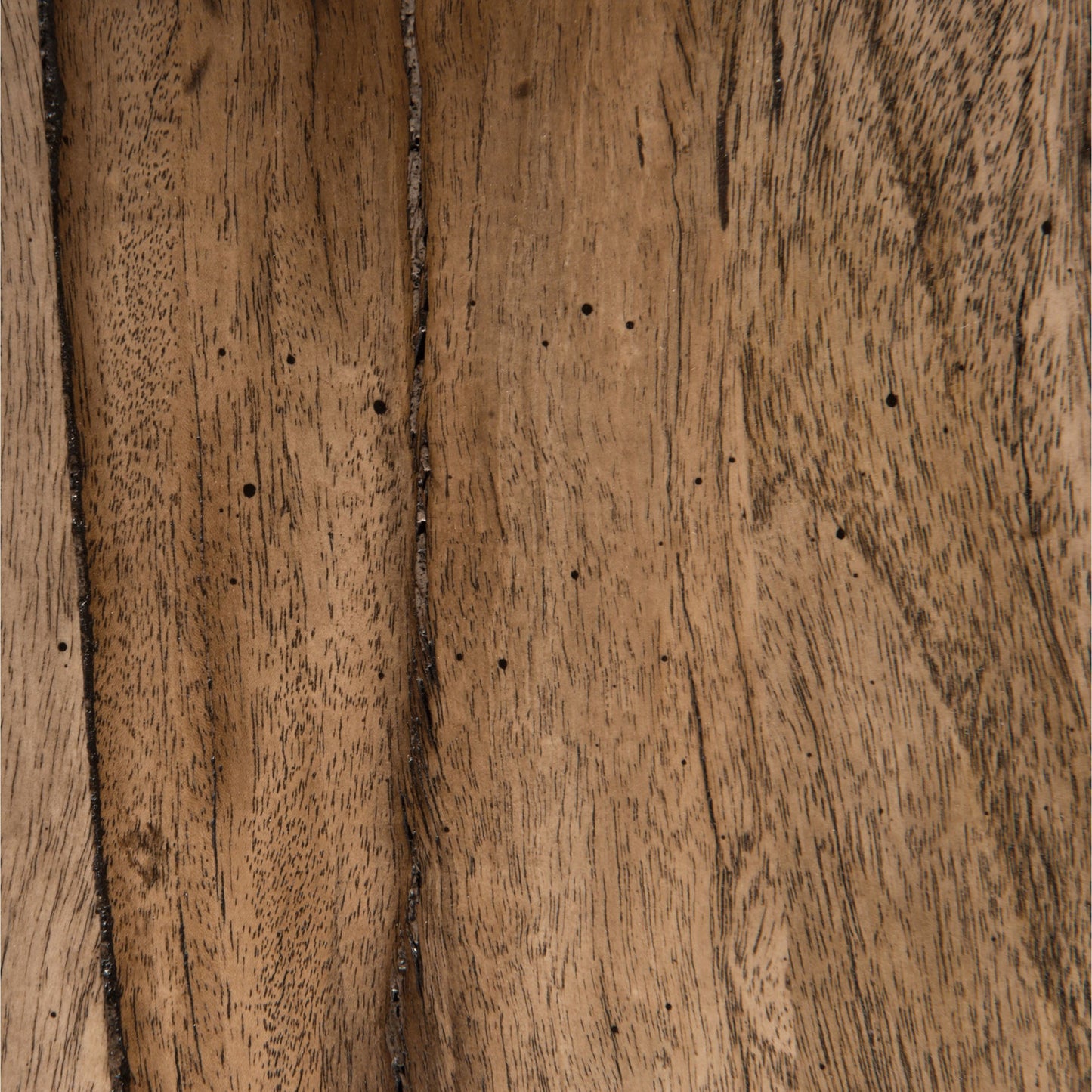 009 S-258312 | Closeup | Drake Coffee Table by Four Hands in reclaimed fruitwood. Made from solid mixed reclaimed wood, solid mango, solid acacia in a cottage & farmhouse style.