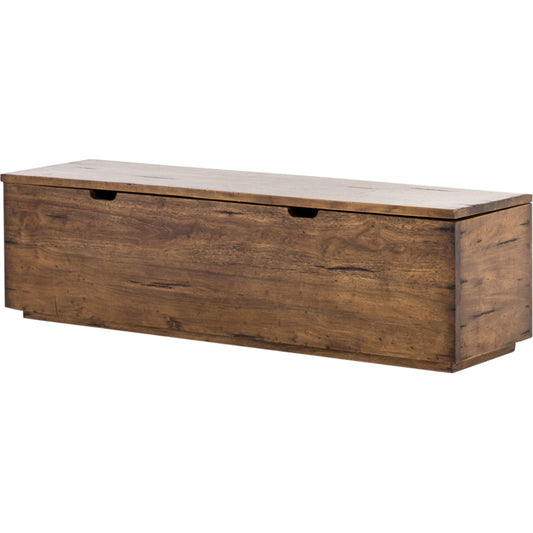 Duncan Trunk by Four Hands. Made from unique in a rustic style.