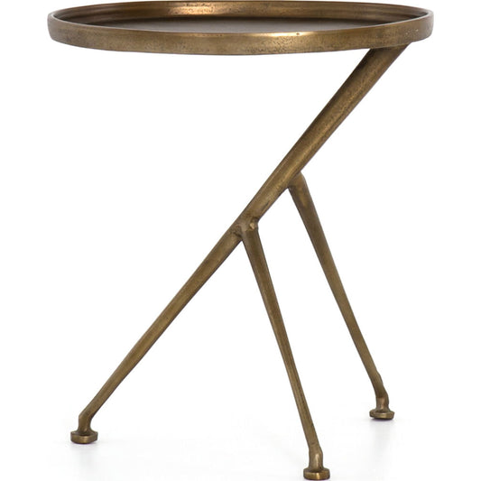 Schmidt Accent Table by Four Hands. Made from aluminum in a modern style.