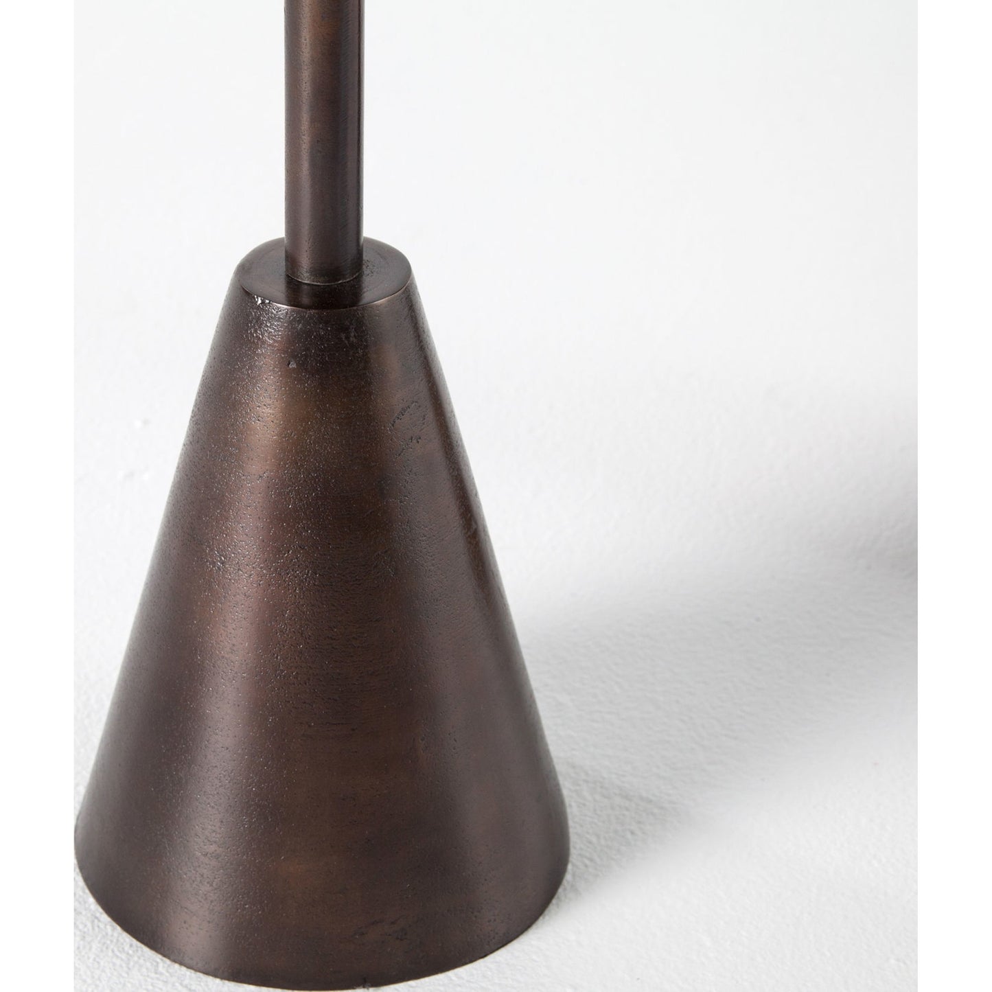 002 S-258320 | Additional Silo | Frisco End Tables (Set of 2) by Four Hands in antique rust. Made from aluminum, engineered hardwood in a modern style.