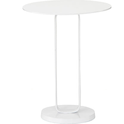 Douglas End Table by Four Hands. Made from aluminum, engineered hardwood in a modern style.