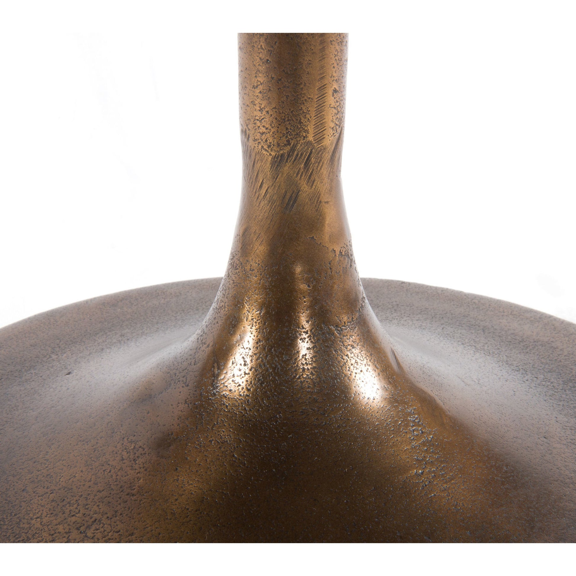 Tulip Side Table by Four Hands. Made from aluminum in a modern style.