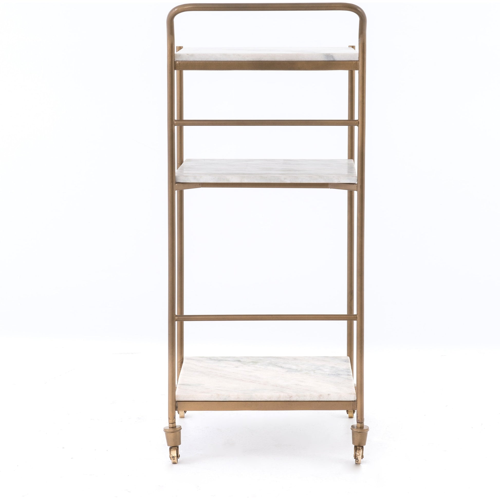 Felix Bar Cart by Four Hands. Made from iron, solid marble in a transitional style.