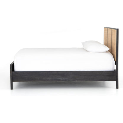 Sydney Bed by Four Hands. Made from cane, solid mango in a modern style.
