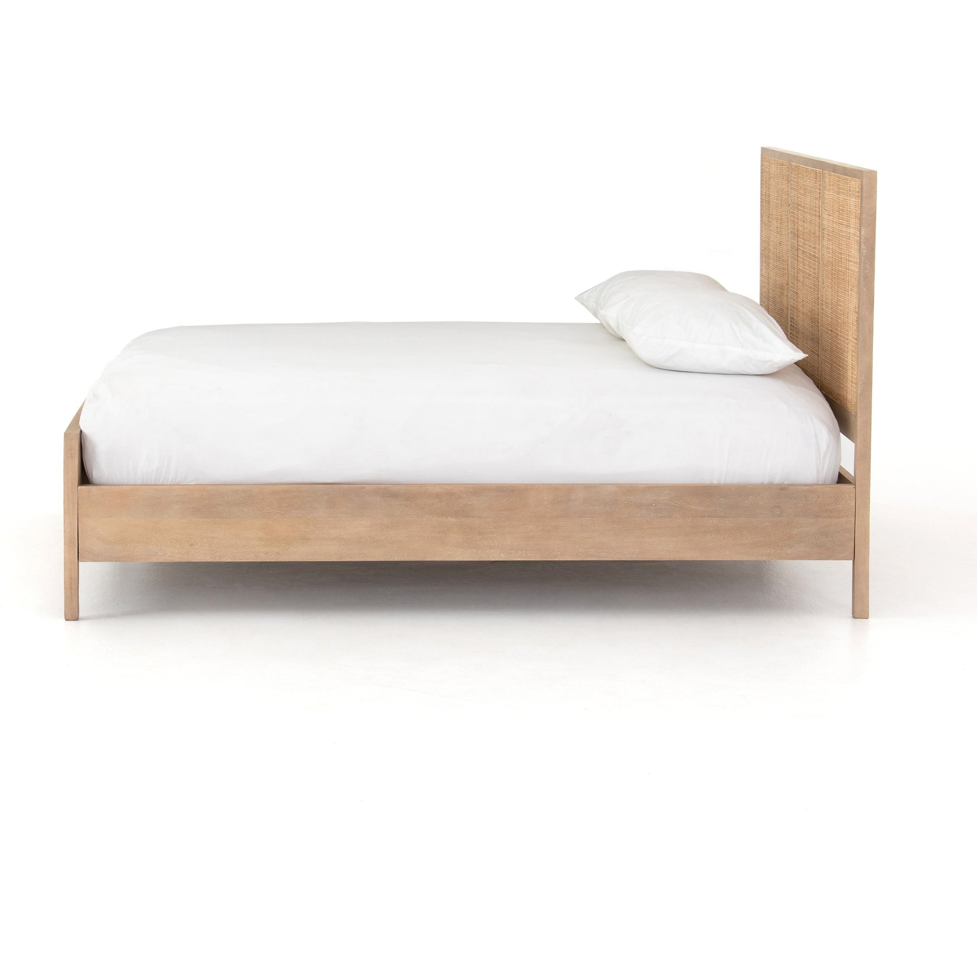 Sydney Bed by Four Hands. Made from cane, solid mango in a modern style.