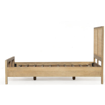 Sydney Bed by Four Hands. Made from cane, solid mango in a modern style.
