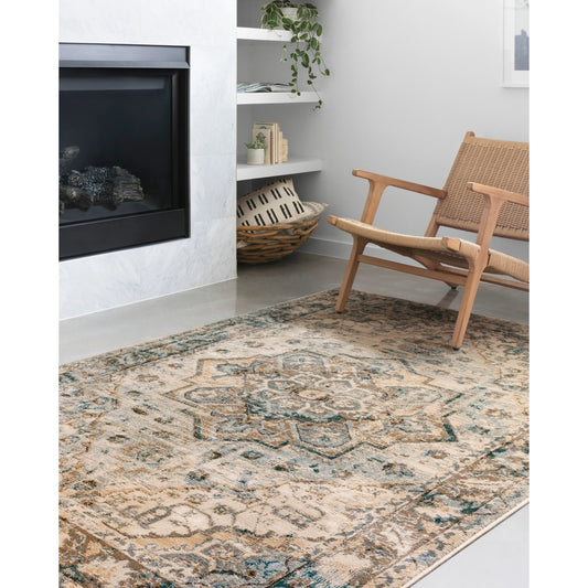 Isadora ISA-02 Rug by Loloi II. Made from 100% polypropylene in a traditional style.