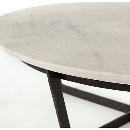 Felix Round Coffee Table by Four Hands. Made from unique in a modern style.