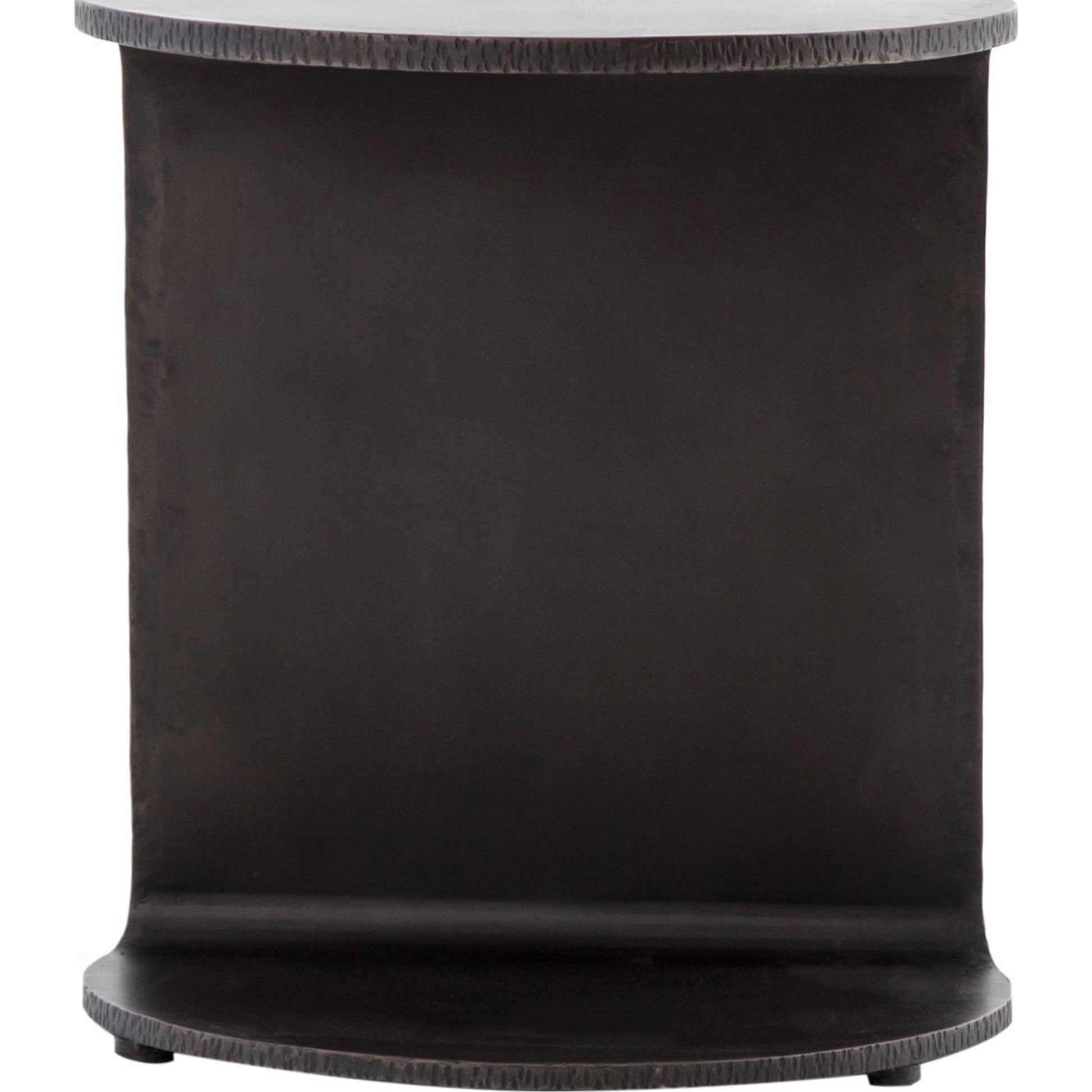 Griffon Side Table by Four Hands in rustic fossil. Made from iron in a modern style.