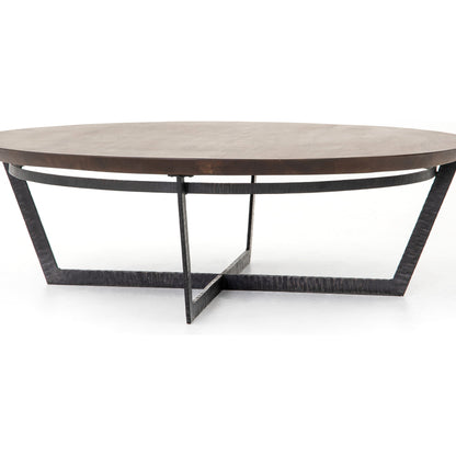 Felix Round Coffee Table by Four Hands. Made from unique in a modern style.