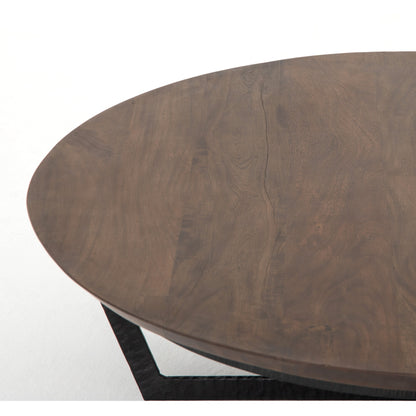 Felix Round Coffee Table by Four Hands. Made from unique in a modern style.