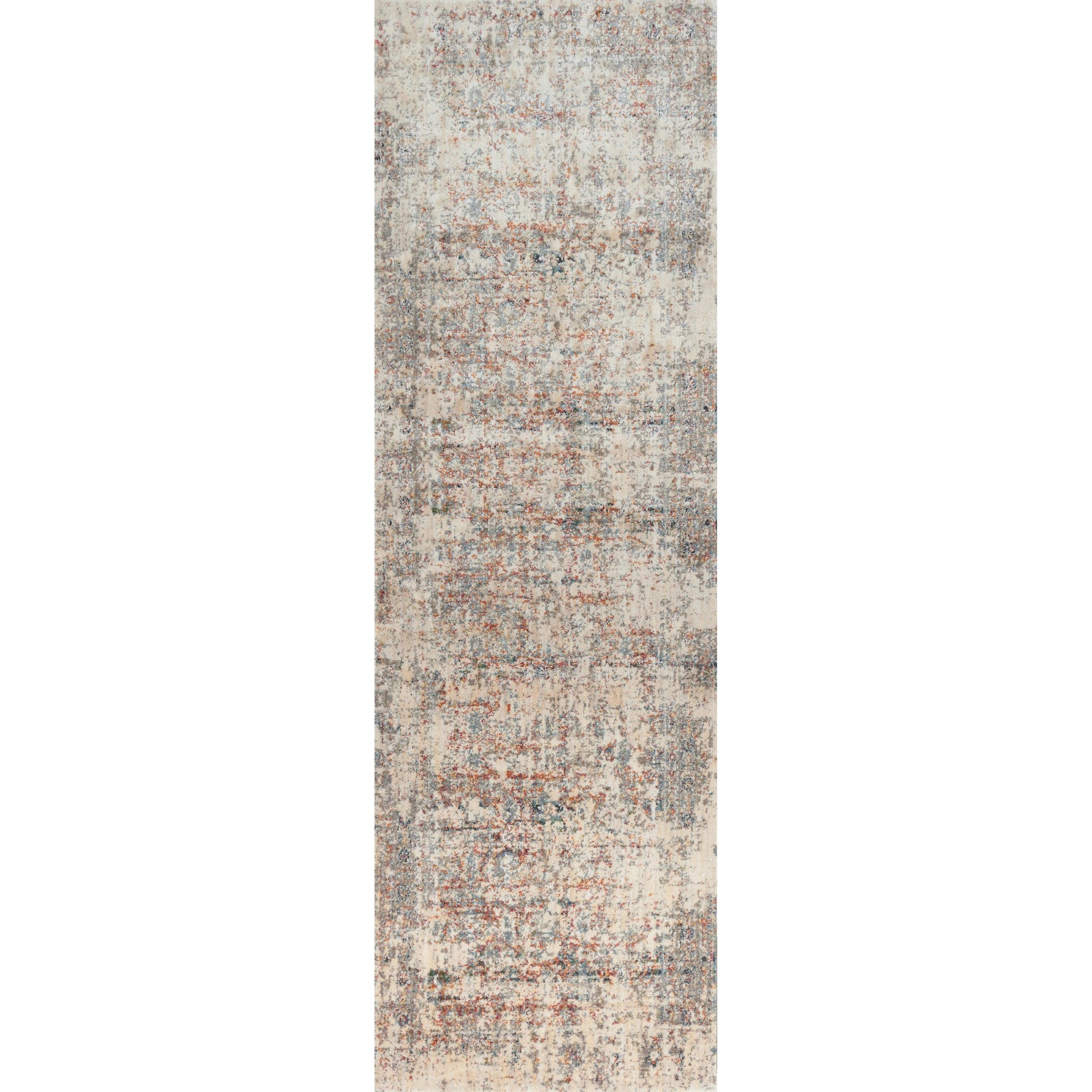 Javari JV-01 Rug by Loloi in ivory, granite. Made from polyester, polypropylene in a transitional style.