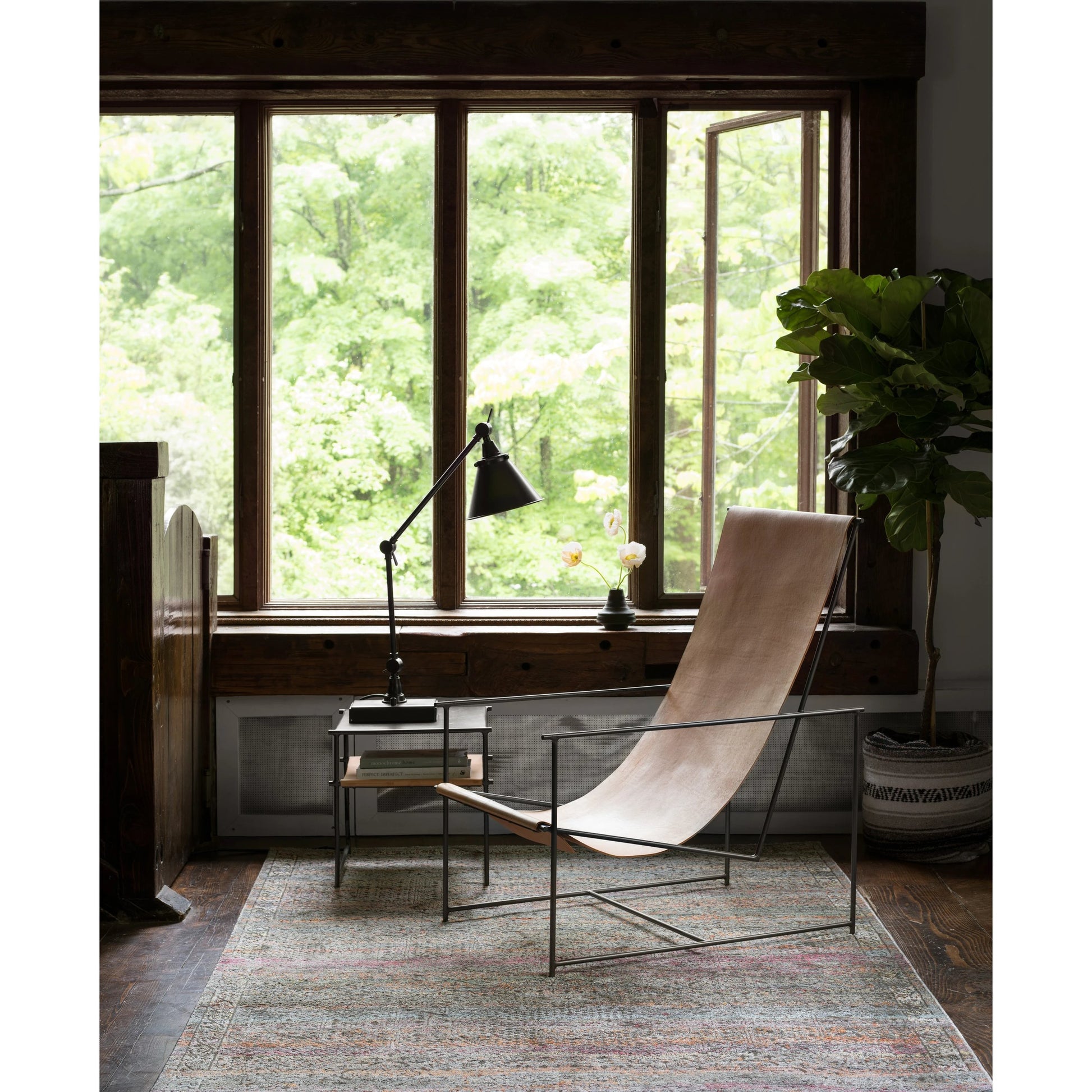 Javari JV-02 Rug by Loloi in charcoal, sunset. Made from polyester, polypropylene in a modern style.