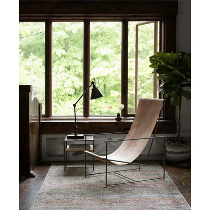 Javari JV-02 Rug by Loloi in charcoal, sunset. Made from polyester, polypropylene in a modern style.