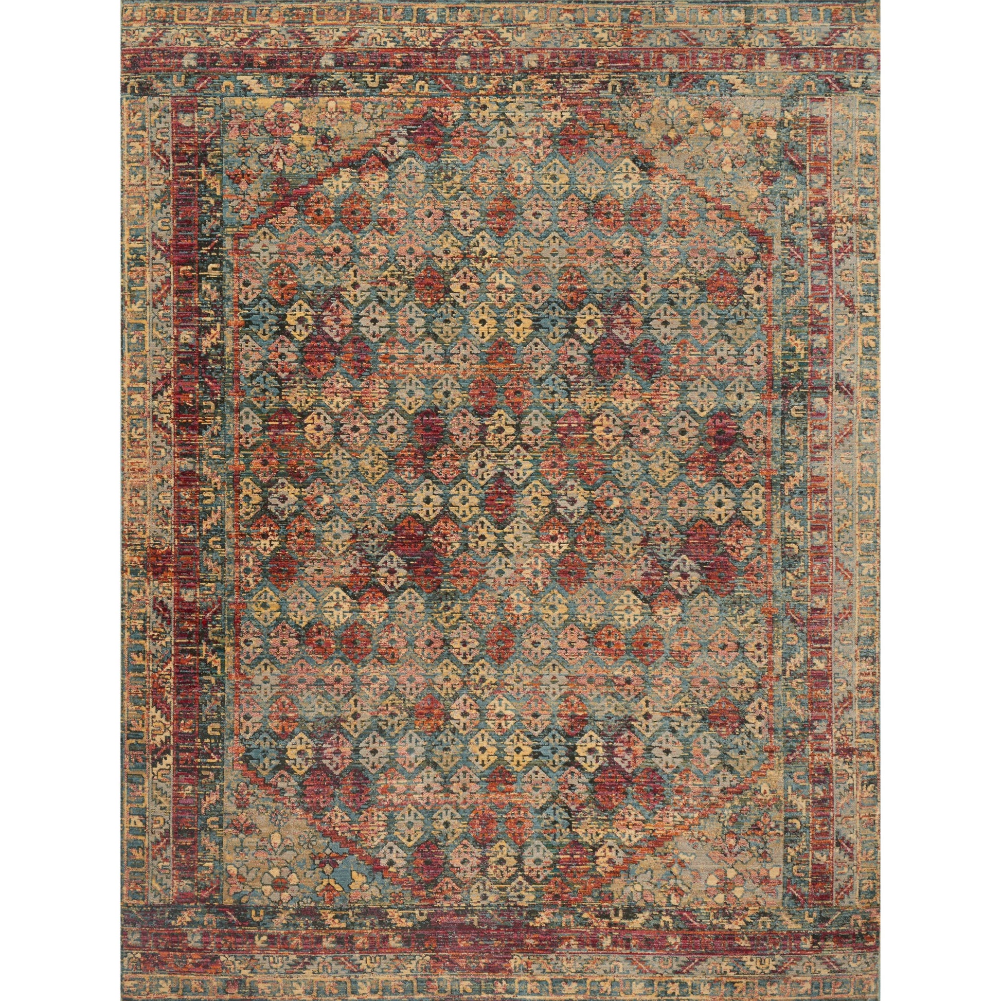 Javari JV-03 Rug by Loloi. Made from polyester, polypropylene in a transitional style.