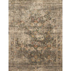 Gray, Multi / 1'6" Square