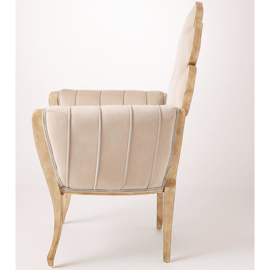 Wiggle Chair by Global Views. Made from rubberwood in a cottage & farmhouse style.