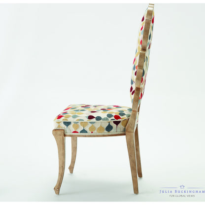 Wiggle Dining Chair by Global Views. Made from rubberwood in a cottage & farmhouse style.