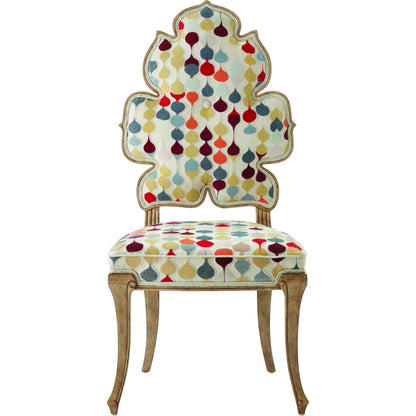 Wiggle Dining Chair by Global Views. Made from rubberwood in a cottage & farmhouse style.