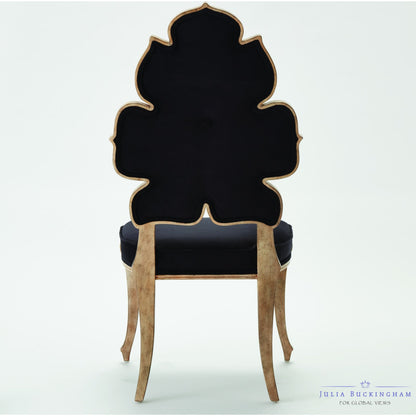 Wiggle Dining Chair by Global Views. Made from rubberwood in a cottage & farmhouse style.