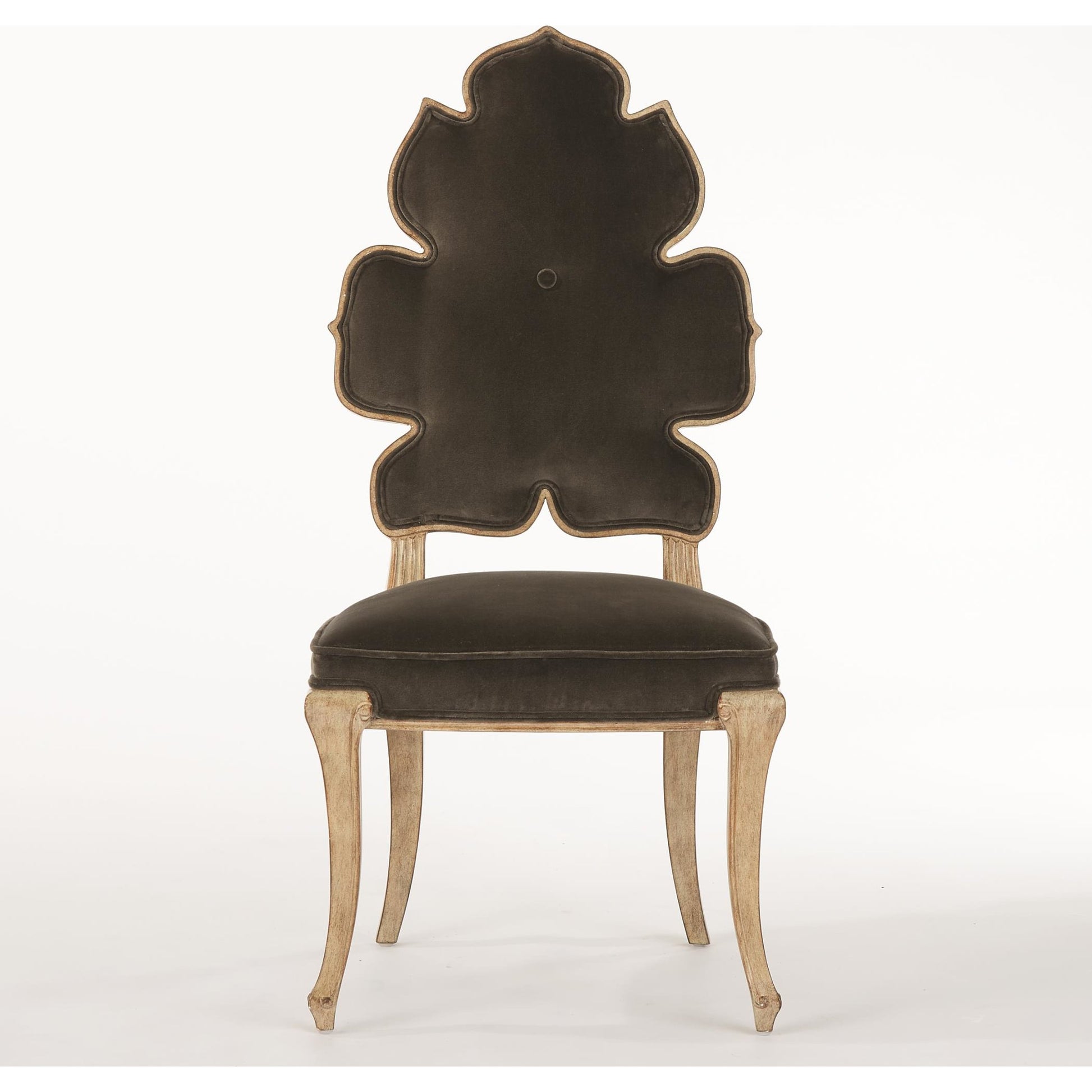 Wiggle Dining Chair by Global Views. Made from rubberwood in a cottage & farmhouse style.