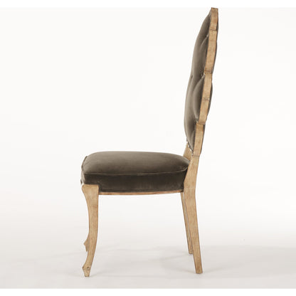 Wiggle Dining Chair by Global Views. Made from rubberwood in a cottage & farmhouse style.
